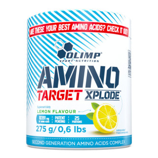 Амінокомплекс для спорту Olimp Nutrition Amino Target Xplode 275 g /25 servings/ Lemon - Інтернет-магазин спільних покупок ToGether