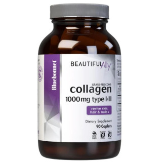 Колаген Bluebonnet Nutrition Beautiful Ally Collagen Type I + III 90 Caplets - Інтернет-магазин спільних покупок ToGether