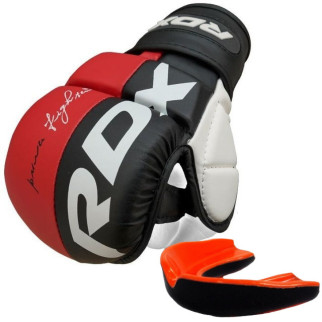 Рукавиці для ММА RDX T6 Plus Rex Red XL (капа у комплекті) - Інтернет-магазин спільних покупок ToGether