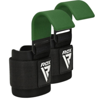 Гаки для тяги на зап'ястя RDX W5 Gym Hook Strap Army Green Plus - Інтернет-магазин спільних покупок ToGether