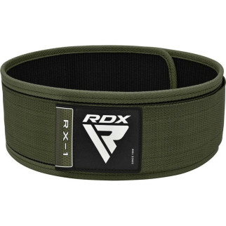 Пояс для важкої атлетики RDX RX1 Weight Lifting Belt Army Green M - Інтернет-магазин спільних покупок ToGether
