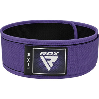 Пояс для важкої атлетики RDX RX1 Weight Lifting Belt Purple S - Інтернет-магазин спільних покупок ToGether