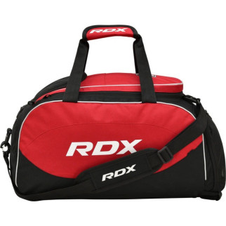 Спортивна сумка RDX R1 Duffel Bag with Backpack Straps Black/Red - Інтернет-магазин спільних покупок ToGether