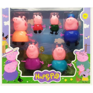 Набір фігурок "Peppa Pig" PP605-6 - Інтернет-магазин спільних покупок ToGether