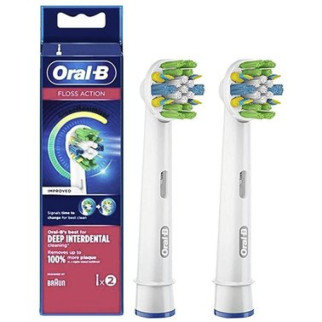 Насадка до електричної зубної щітки Braun Oral-B Floss Action EB25RB 2 шт - Інтернет-магазин спільних покупок ToGether