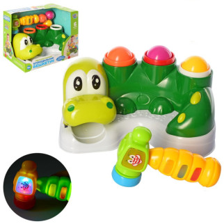 Стучалка Limo Toy Крокодил M5475 28 см - Інтернет-магазин спільних покупок ToGether