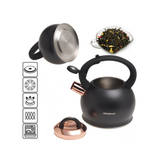 Чайник із свистком Ofenbach KM-100312 2 л чорний - Інтернет-магазин спільних покупок ToGether