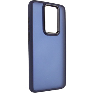 Чохол TPU+PC Lyon Frosted для Xiaomi Redmi Note 8 Pro Navy Blue - Інтернет-магазин спільних покупок ToGether