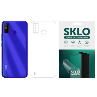 Захисна гідрогелева плівка SKLO (тил) для TECNO Camon 18 / 18P - Інтернет-магазин спільних покупок ToGether