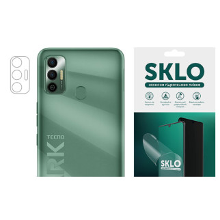 Захисна гідрогелева плівка SKLO (на камеру) 4шт. для TECNO Camon 16 SE - Інтернет-магазин спільних покупок ToGether