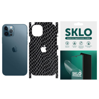 Захисна плівка SKLO Back (тил+грани+лого) Snake для Apple iPhone 12 mini (5.4") - Інтернет-магазин спільних покупок ToGether