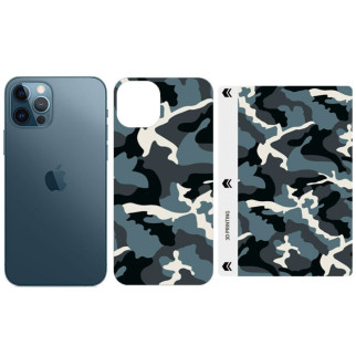 Захисна плівка SKLO Back (тил+грани) Camo для Apple iPhone 12 mini (5.4") - Інтернет-магазин спільних покупок ToGether