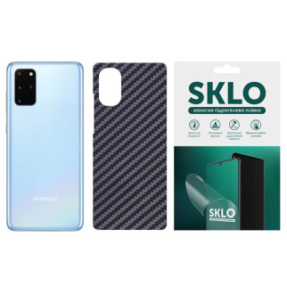 Захисна плівка SKLO Back (тил) Carbon для Samsung Galaxy A02 - Інтернет-магазин спільних покупок ToGether