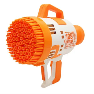 Генератор мильних бульбашок Bubble Gun КВ1143 світло (Помаранчевий) - Інтернет-магазин спільних покупок ToGether