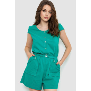 Комбінезон жіночий однотонний, колір зелений, 230R175 - Інтернет-магазин спільних покупок ToGether