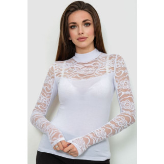 Гольф жіночий ошатний, колір білий, 186R524 - Інтернет-магазин спільних покупок ToGether