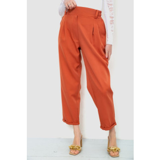 Штани жіночі класичні, колір теракотовий, 102R335 - Інтернет-магазин спільних покупок ToGether