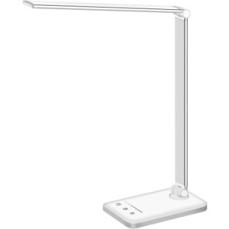 Світлодіодна настільна лампа Настільна лампа з регульованою яскравістю Лампа для читання з USB-портом для заряджання - Інтернет-магазин спільних покупок ToGether