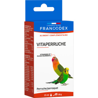 Вітаміни для папуг Francodex Vitaperruche 15 мл - Інтернет-магазин спільних покупок ToGether