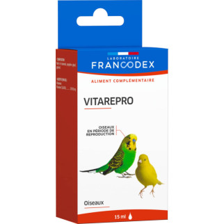 Вітаміни для птахів Francodex Vitarepro для підготовки до репродуктивного циклу 15 мл - Інтернет-магазин спільних покупок ToGether