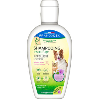 Шампунь від бліх та кліщів для собак та котів Francodex Repellent Shampoo Monoi Fragrance 250 мл - Інтернет-магазин спільних покупок ToGether