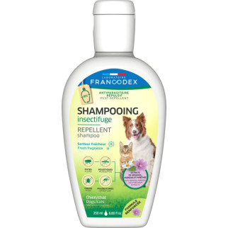 Шампунь від бліх та кліщів для собак та котів Francodex Repellent Shampoo Fresh Fragrance 250 мл - Інтернет-магазин спільних покупок ToGether