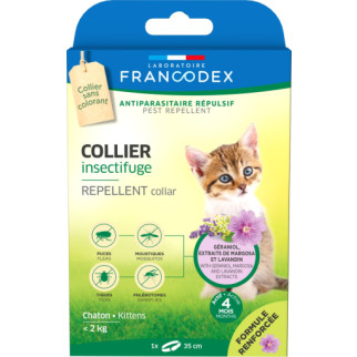 Нашийник від бліх та кліщів Francodex Repellent Collar для кошенят, 35 см - Інтернет-магазин спільних покупок ToGether