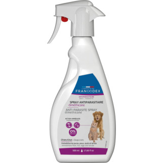 Спрей від паразитів з диметиконом для собак та котів Francodex Spray Dimethicone 500 мл - Інтернет-магазин спільних покупок ToGether