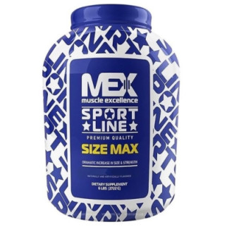 Гейнер MEX Nutrition Size Max 2720 g /24 servings/ Chocolate - Інтернет-магазин спільних покупок ToGether