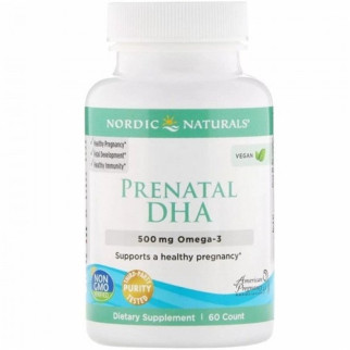 Омега 3 Nordic Naturals Prenatal DHA 500 mg 60 Count - Інтернет-магазин спільних покупок ToGether