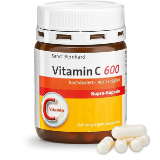 Вітамін C Sanct Bernhard Vitamin C 600 Supra 60 Caps - Інтернет-магазин спільних покупок ToGether