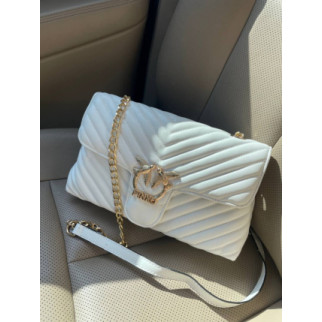 Жіноча сумка Pinko Lady white Пінко біла 0041 - Інтернет-магазин спільних покупок ToGether