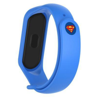 Ремешок для фитнес браслета Armorstandart Superhero Edition for Xiaomi Mi Band 4/3 Superman Blue (ARM55071) - - Інтернет-магазин спільних покупок ToGether