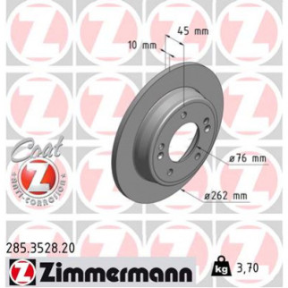 Тормозной диск ZIMMERMANN 285.3528.20 - Топ Продаж! - Інтернет-магазин спільних покупок ToGether