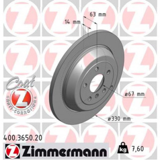 Тормозной диск ZIMMERMANN 400.3650.20 - Топ Продаж! - Інтернет-магазин спільних покупок ToGether