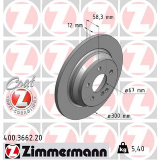 Тормозной диск ZIMMERMANN 400.3662.20 - Топ Продаж! - Інтернет-магазин спільних покупок ToGether