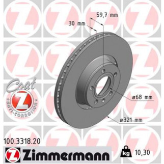 Тормозной диск ZIMMERMANN 100.3318.20 - Топ Продаж! - Інтернет-магазин спільних покупок ToGether