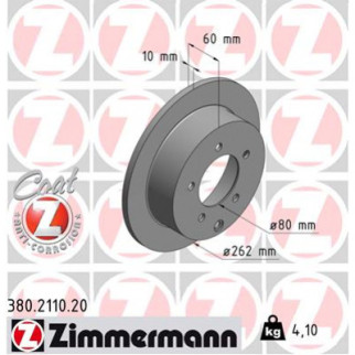 Тормозной диск ZIMMERMANN 380.2110.20 - Топ Продаж! - Інтернет-магазин спільних покупок ToGether