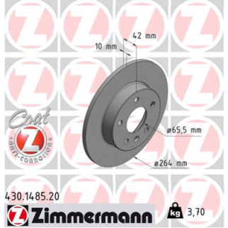 Тормозной диск ZIMMERMANN 430.1485.20 - Топ Продаж! - Інтернет-магазин спільних покупок ToGether