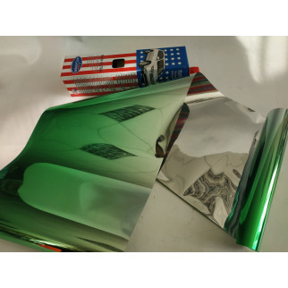 Пленка на лобовое стекло с переходом Autodnepr Green/silver 20 х 150 см - Топ Продаж! - Інтернет-магазин спільних покупок ToGether