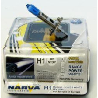 Галогенка H1 NARVA 12V/55W 48641  RANGE POWER WHITE (пара) - Топ Продаж! - Інтернет-магазин спільних покупок ToGether