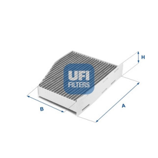 Фильтр салона UFI 54.124.00 - Топ Продаж! - Інтернет-магазин спільних покупок ToGether