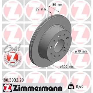 Тормозной диск ZIMMERMANN 180.3032.20 - Топ Продаж! - Інтернет-магазин спільних покупок ToGether