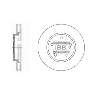 Тормозной диск HI-Q SD4312 - Топ Продаж! - Інтернет-магазин спільних покупок ToGether