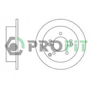 Тормозной диск Profit 5010-1447 - Топ Продаж! - Інтернет-магазин спільних покупок ToGether