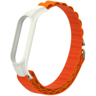 Ремешок для фитнес браслета Armorstandart AlpinaStyle Band для Xiaomi Mi Band 7/6/5/4 Orange (ARM64989) - Топ - Інтернет-магазин спільних покупок ToGether