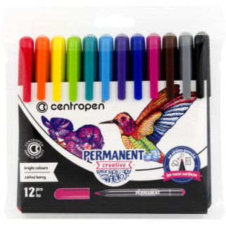 Набор маркеров Centropen набор Permament creative 12 цветов (2896/12) - Топ Продаж! - Інтернет-магазин спільних покупок ToGether