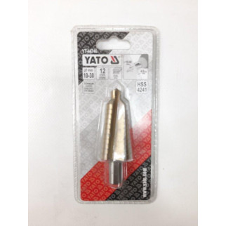 Свердло конічне ступінчасте титанове по металу YATO YT-44746:HSS 4241.10-30 mm.L 87/60 mm - Топ Продаж! - Інтернет-магазин спільних покупок ToGether