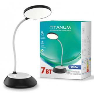 Настольная лампа TITANUM LED DC3 7W 3000-6500K USB черная (TLTF-022B) - Топ Продаж! - Інтернет-магазин спільних покупок ToGether
