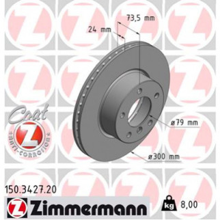 Тормозной диск ZIMMERMANN 150.3427.20 - Топ Продаж! - Інтернет-магазин спільних покупок ToGether